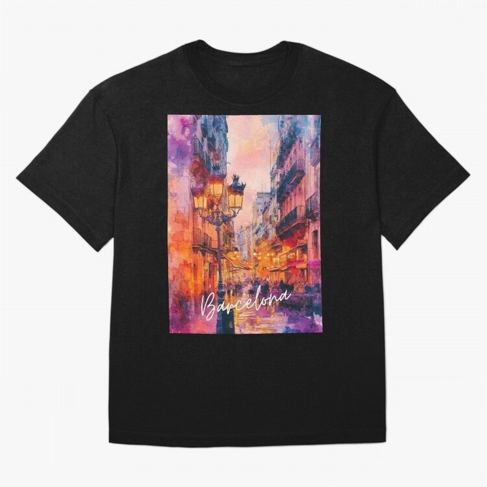 Barcelona Oversized T-Shirt Bring Champion Energy into FIFA World Cup 2026 for Fans of Cristiano Ronaldo and Portugal, Bringing Retro Football Energy, Iconic Rivalries, Trophy Chase Drama and Stadium Atmosphere; Ideal for Fans Who Follow Messi,