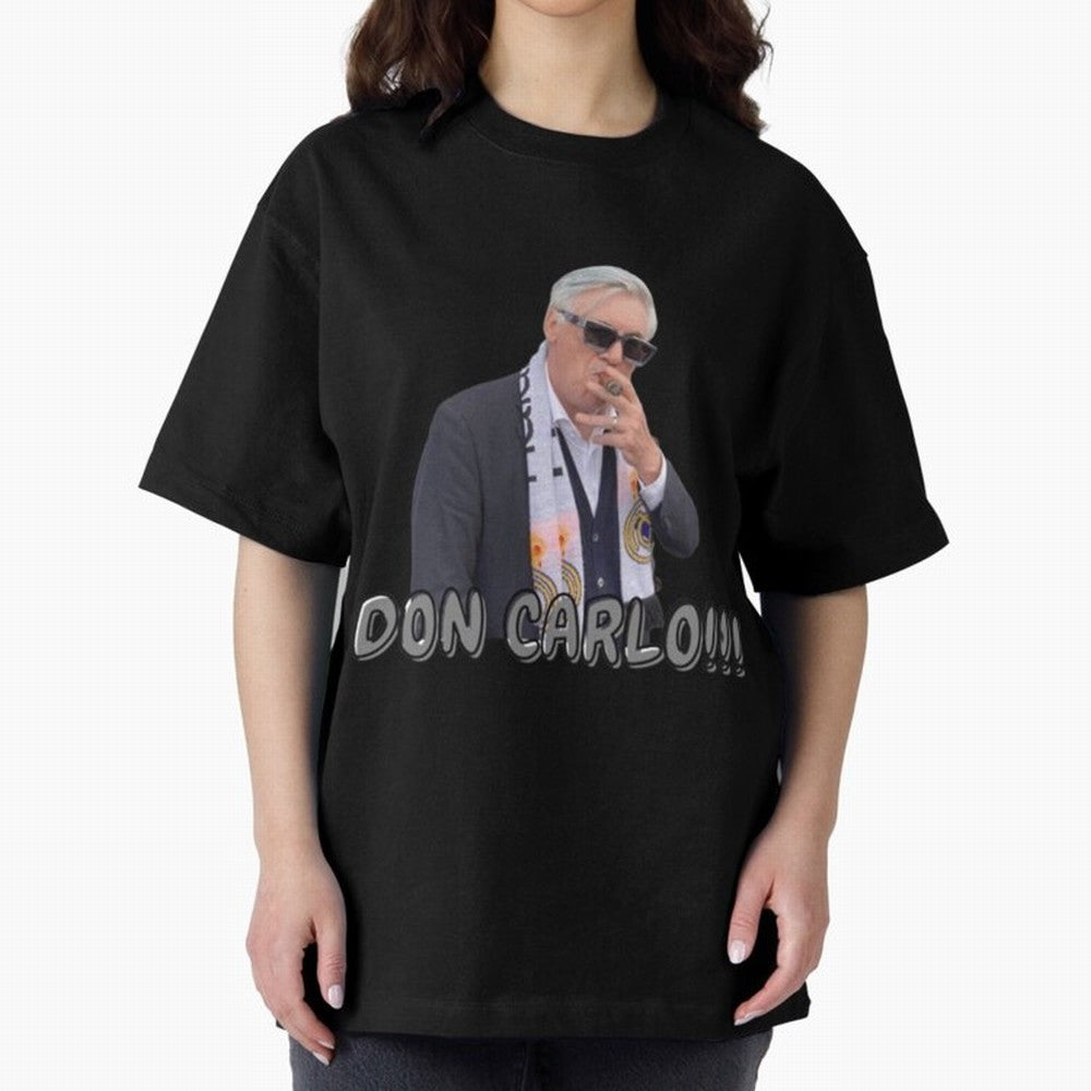 Don Carlo Ancelotti Oversized T-Shirt Make Memories around the FIFA World Cup 2026 Group Stage Journey through Messi, Neymar and Mbappe Highlights, Brazil Pride, Fan Favorite Moments, National Team Passion, Big Match Drama and Soccer History; Great