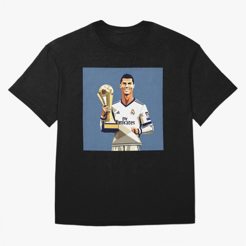 Cristiano Ronaldo Cr7 The Best Artwork Futbol Soccer Oversized T-Shirt Turn Football Passion into Global Football Passion for FIFA World Cup 2026, Featuring Neymar, Haaland and Cristiano Ronaldo, England, France and Netherlands, Stadium Chants,