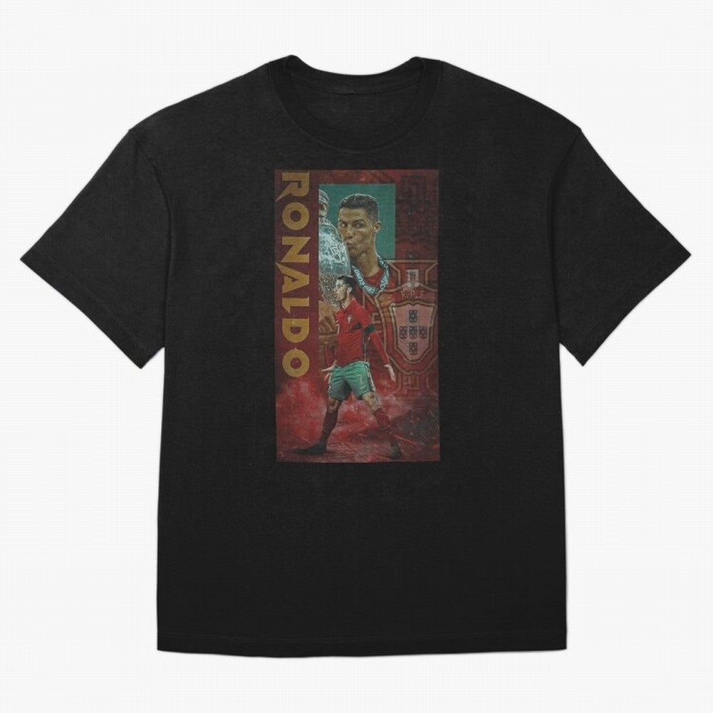 Cristiano Ronaldo Oversized T-Shirt Support Your Favorite Stars during Global Football Passion for FIFA World Cup 2026 USA Canada Mexico, Driven by Messi, Neymar and Mbappe, Brazil, Match Day Excitement, Supporter Culture, Golden Goals and Global