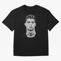 Cr7 - Streetwear Clothing Oversized T-Shirt Bring Stadium Energy to Global Football Passion for FIFA World Cup 2026 Group Stage, Driven by CR7 and Messi, Portugal, Spain and Germany, Stadium Memories, Football Loyalty, International Chants and
