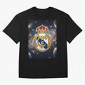 La Galaxia del Real Madrid Oversized T-Shirt Celebrate Classic Football Spirit in FIFA World Cup 2026 Group Stage Spirit, Featuring England, Haaland, Tournament Hype, Historic Matchups, Family Viewing Parties and Global Sports Pride; Ideal for