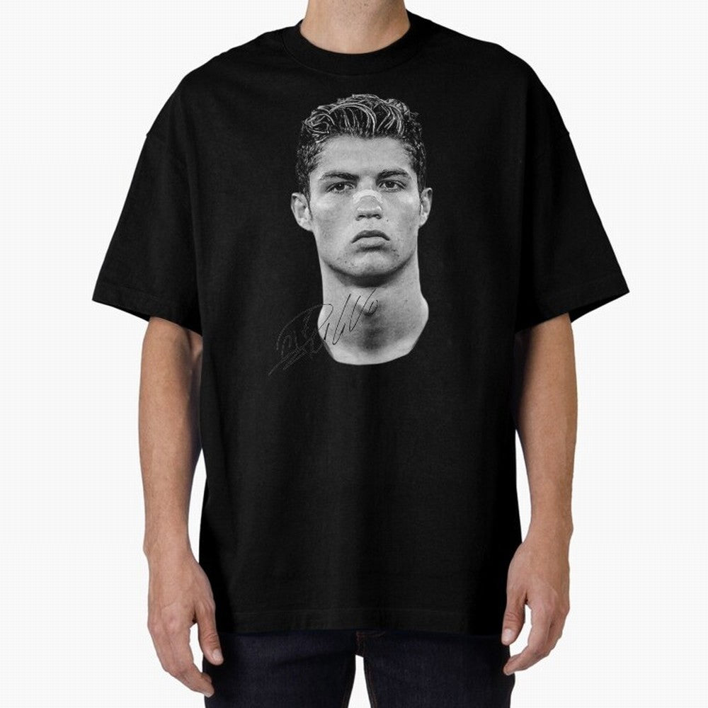 Cr7 - Streetwear Clothing Oversized T-Shirt Experience the Global Stage of FIFA World Cup 2026 USA Canada Mexico Capturing Messi and Cristiano Ronaldo, Brazil, Portugal and Argentina Energy, Fan Favorite Moments, National Team Passion, Big Match