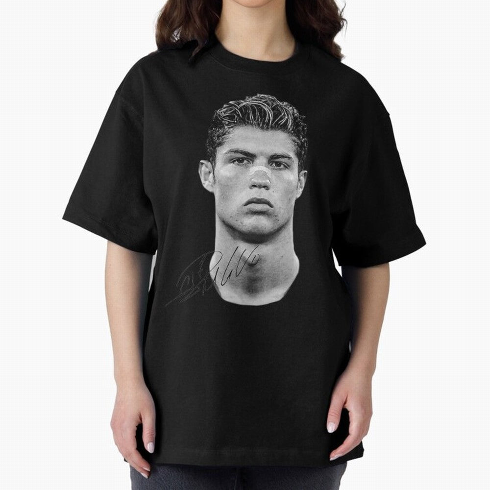 Cr7 - Streetwear Clothing Oversized T-Shirt Experience the Global Stage of FIFA World Cup 2026 USA Canada Mexico Capturing Messi and Cristiano Ronaldo, Brazil, Portugal and Argentina Energy, Fan Favorite Moments, National Team Passion, Big Match