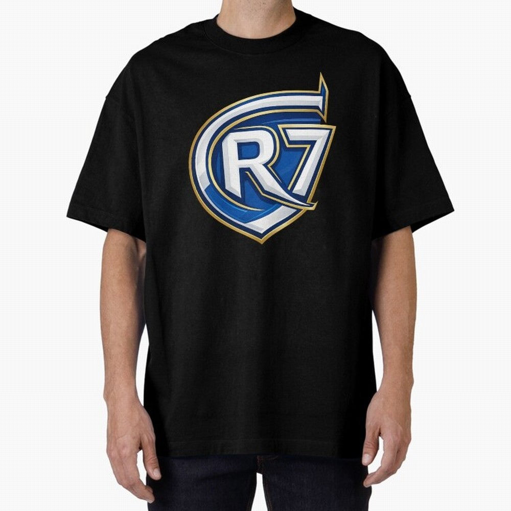 CR7 Minimal Power Logo Oversized T-Shirt Bring Trophy Dreams to FIFA World Cup 2026 Group Stage Spirit, Centered on Brazil, Portugal and Argentina, Haaland, Vintage Soccer Flavor, Modern Football Stars, National Flags and Final Night Emotion;