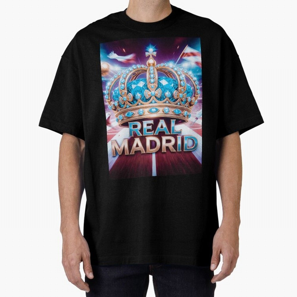 Real Madrid Oversized T-Shirt Live for the Drama of FIFA World Cup 2026 Group Stage Spirit, Made for Argentina, France and Brazil, Cristiano Ronaldo, Haaland and CR7, Goal Celebration Energy, Supporter Heritage, Football Icons and Worldwide