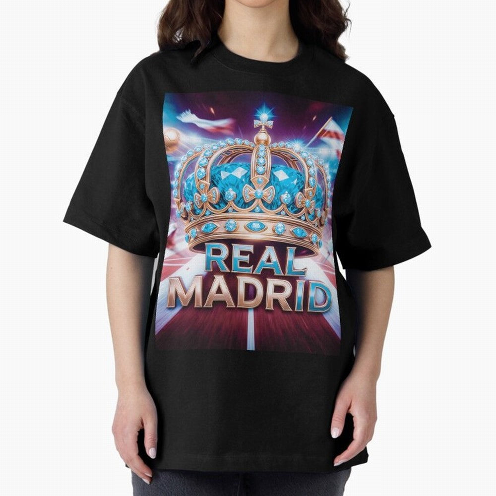 Real Madrid Oversized T-Shirt Live for the Drama of FIFA World Cup 2026 Group Stage Spirit, Made for Argentina, France and Brazil, Cristiano Ronaldo, Haaland and CR7, Goal Celebration Energy, Supporter Heritage, Football Icons and Worldwide