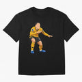 Matheus Cunha Goal Celebration Dance Oversized T-Shirt Step into Match Day Hype around FIFA World Cup 2026, Messi, CR7 and Mbappe, Spain, Stadium Memories, Football Loyalty, International Chants and Championship Tradition; Ideal for Football Dads,