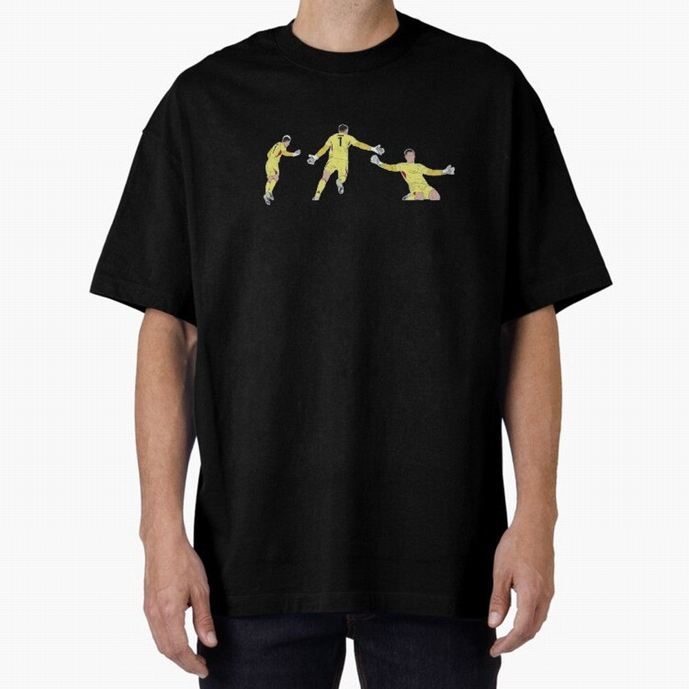 Anatoliy Trubin Last Minute Header Goal Celebration Oversized T-Shirt Carry the Colors and Pride of the FIFA World Cup 2026 USA Canada Mexico Journey through Messi Highlights, England Pride, Match Day Excitement, Supporter Culture, Golden Goals and