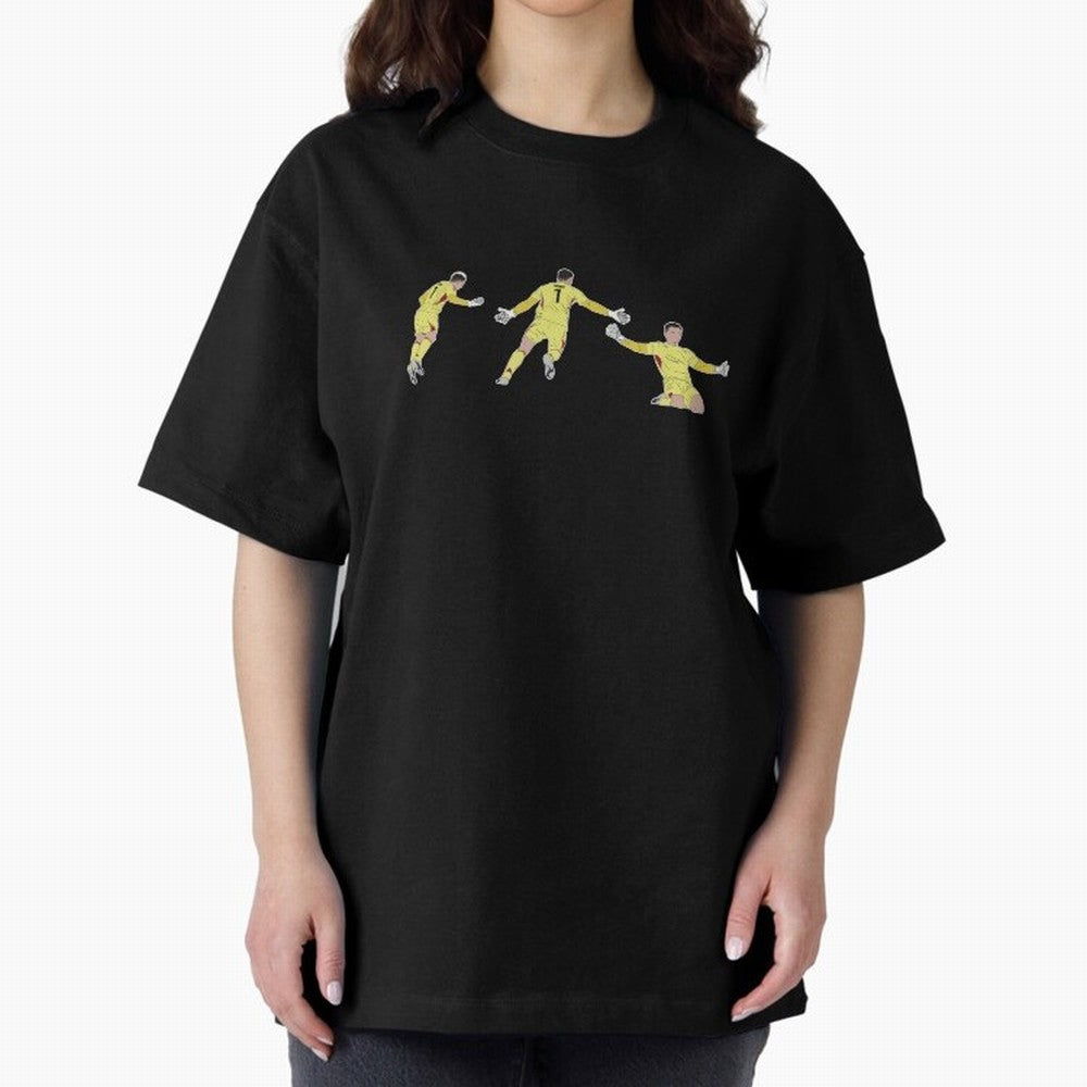 Anatoliy Trubin Last Minute Header Goal Celebration Oversized T-Shirt Carry the Colors and Pride of the FIFA World Cup 2026 USA Canada Mexico Journey through Messi Highlights, England Pride, Match Day Excitement, Supporter Culture, Golden Goals and