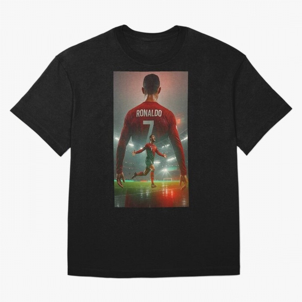 Christiano Ronaldo Oversized T-Shirt Carry National Pride through Match Day Hype around FIFA World Cup 2026 Group Stage, Messi, Neymar and Mbappe, France and Portugal, Stadium Memories, Football Loyalty, International Chants and Championship