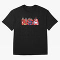 USA Soccer Cristian Pulisic, Haji Wright, Gio Reyna Oversized T-Shirt Treasure Global Football Passion for FIFA World Cup 2026 Group Stage, Celebrating Mbappe and Neymar, England, France and Netherlands, Championship Spirit, Famous Goals, Roaring