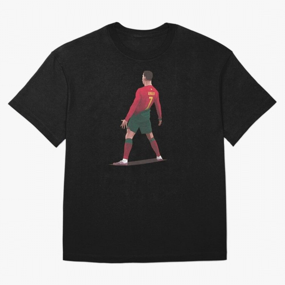 CR7 Celebration Pose Oversized T-Shirt Make the Season About the FIFA World Cup 2026 Journey through Neymar, Haaland and Cristiano Ronaldo Highlights, France and Portugal Pride, Football Passion, Legendary Performances, Festival Vibes and Supporter