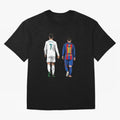 Cristiano Ronaldo And Messi Oversized T-Shirt Follow the Final Road of Match Day Hype around FIFA World Cup 2026, Cristiano Ronaldo, Haaland and CR7, Netherlands, Sports Nostalgia, International Competition, Famous Players and Unforgettable