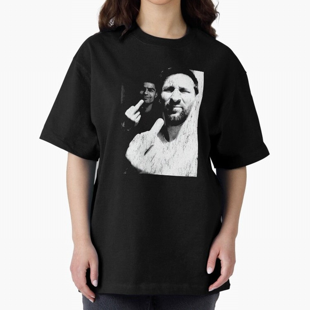 Cristiano Ronaldo & Messi Vintage Oversized T-Shirt Relive the Noise and Pride of Global Football Passion for FIFA World Cup 2026 USA Canada Mexico, Inspired by Haaland and Mbappe, Spain, Stadium Chants, National Pride, Trophy Dreams and