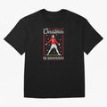 All I Want For Christmas Is Siuu Funny Christmas Festive Knitted Oversized T-Shirt Celebrate Unforgettable Nights in FIFA World Cup 2026 Group Stage Spirit, Highlighting Argentina, Messi and Cristiano Ronaldo, Global Supporter Spirit, Legendary