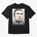 Cristiano Ronaldo Cr7 Football Soccer Player Icon Legend Power Oversized T-Shirt Celebrate Golden Goal Energy in Global Football Passion for FIFA World Cup 2026 USA Canada Mexico, Connected to Cristiano Ronaldo, Haaland and CR7, Brazil, Classic