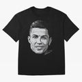 Cristiano Ronaldo Signed Oversized T-Shirt Experience the Global Stage of FIFA World Cup 2026 USA Canada Mexico Capturing Neymar, Portugal Energy, Football History, Final Match Energy, Crowd Noise and Once in a Lifetime Moments; Perfect for Fans,