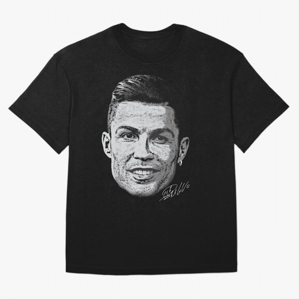 Cristiano Ronaldo Signed Oversized T-Shirt Experience the Global Stage of FIFA World Cup 2026 USA Canada Mexico Capturing Neymar, Portugal Energy, Football History, Final Match Energy, Crowd Noise and Once in a Lifetime Moments; Perfect for Fans,