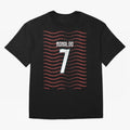 Cristiano Ronaldo Portugal Jersey 2026 World cup Oversized T-Shirt Discover Global Football Passion for FIFA World Cup 2026 Group Stage, Centered on Neymar, Haaland and Cristiano Ronaldo, Argentina, Match Day Excitement, Supporter Culture, Golden
