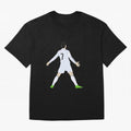 Cristiano Ronaldo Oversized T-Shirt Feel FIFA World Cup 2026 for Fans of Haaland and Mbappe and England, France and Netherlands, Bringing Match Day Excitement, Supporter Culture, Golden Goals and Global Football Passion; Ideal for Passionate Fans