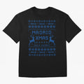 Real Madrid Christmas Oversized T-Shirt Capture Stadium Memories from FIFA World Cup 2026 Group Stage Spirit, Inspired by Netherlands, Messi, Stadium Memories, Football Loyalty, International Chants and Championship Tradition; Perfect for