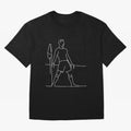 Siuuu! (blck) Oversized T-Shirt Show Up for the Glory of FIFA World Cup 2026 for Fans of Messi and Cristiano Ronaldo and Brazil, Portugal and Argentina, Bringing Football Passion, Legendary Performances, Festival Vibes and Supporter Community;