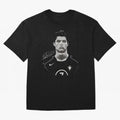 Cristiano Ronaldo Vintage Bootleg Oversized T-Shirt Live for the Drama of FIFA World Cup 2026 Group Stage Spirit, Made for England and Germany, Cristiano Ronaldo, Haaland and CR7, Global Supporter Spirit, Legendary Goals, National Colors and