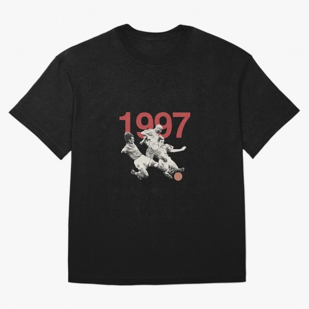 Ronaldo Maldini Cannavaro Tournoi de France 1997 Oversized T-Shirt Turn Every Weekend Toward Match Day Hype around FIFA World Cup 2026 USA Canada Mexico, CR7 and Messi, England, France and Netherlands, Match Day Excitement, Supporter Culture,