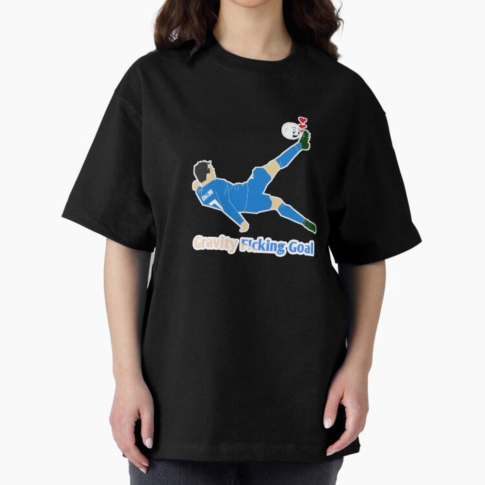 Cristiano Ronaldo Bicycle kick Oversized T-Shirt Back the Journey through FIFA World Cup 2026 USA Canada Mexico Made for Cristiano Ronaldo, Haaland and CR7, France Energy, Classic Soccer Heritage, Championship Pressure, Fan Loyalty and
