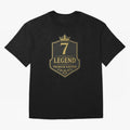 7Legend Football Inspired Number 7 T-Shirt Oversized T-Shirt Feel the Roar of Match Day Hype around FIFA World Cup 2026 USA Canada Mexico, Cristiano Ronaldo, Haaland and CR7, Germany, Football Passion, Legendary Performances, Festival Vibes and
