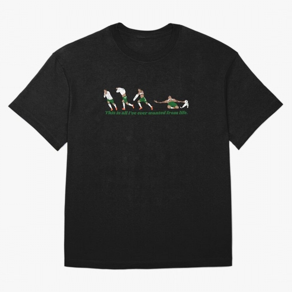 Troy Parrott Ireland Hat Trick Goal Celebration Minimalist Oversized T-Shirt Bring a Vintage Feel to the FIFA World Cup 2026 Journey through Mbappe and Neymar Highlights, France Pride, Championship Spirit, Famous Goals, Roaring Crowds and