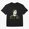 Cristiano Ronaldo Oversized T-Shirt Back the Journey through Global Football Passion for FIFA World Cup 2026 Group Stage, Highlighting Neymar, Haaland and Cristiano Ronaldo, Spain, Sports Nostalgia, International Competition, Famous Players and