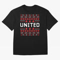 Manchester United Christmas Oversized T-Shirt Live the Energy of Match Day Hype around FIFA World Cup 2026 Group Stage, Messi, Neymar and Mbappe, England and Germany, Champion Mindset, Group Stage Buzz, Knockout Tension and Passionate Fan Culture;