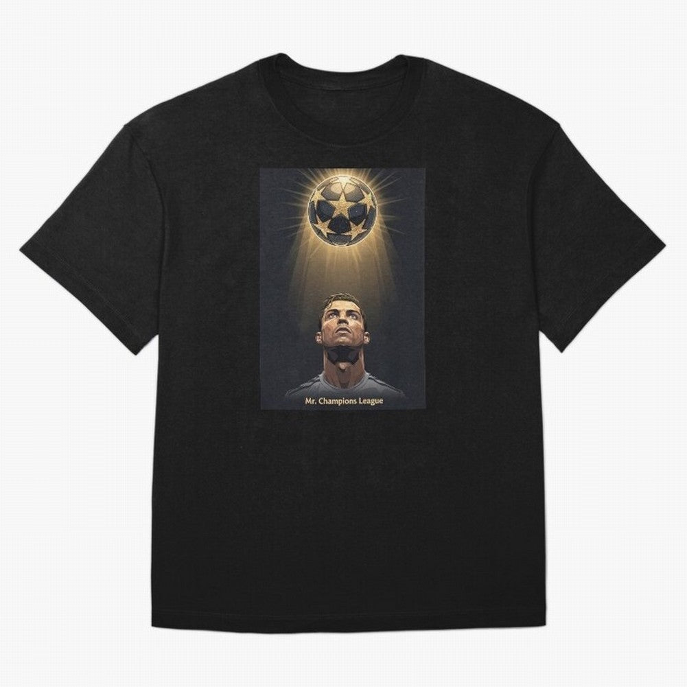 Ronaldo Madrid Oversized T-Shirt Celebrate Football Dreams Across FIFA World Cup 2026 USA Canada Mexico Spirit, Inspired by Spain, Neymar, Sports Nostalgia, International Competition, Famous Players and Unforgettable Victories; Perfect for People