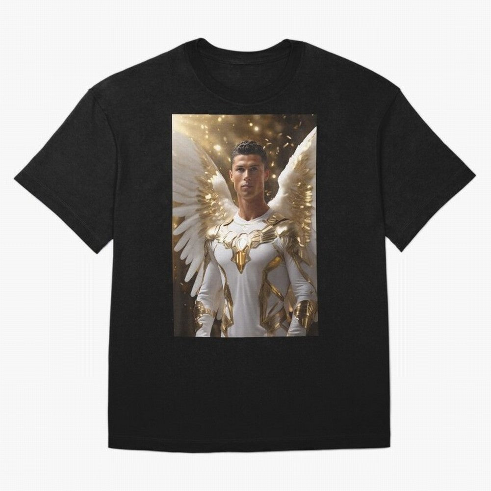 Cristiano Ronaldo angel 1 Oversized T-Shirt Bring Bold Fan Energy to Global Football Passion for FIFA World Cup 2026 Group Stage, Highlighting Haaland and Mbappe, Spain and Netherlands, Football Passion, Legendary Performances, Festival Vibes and