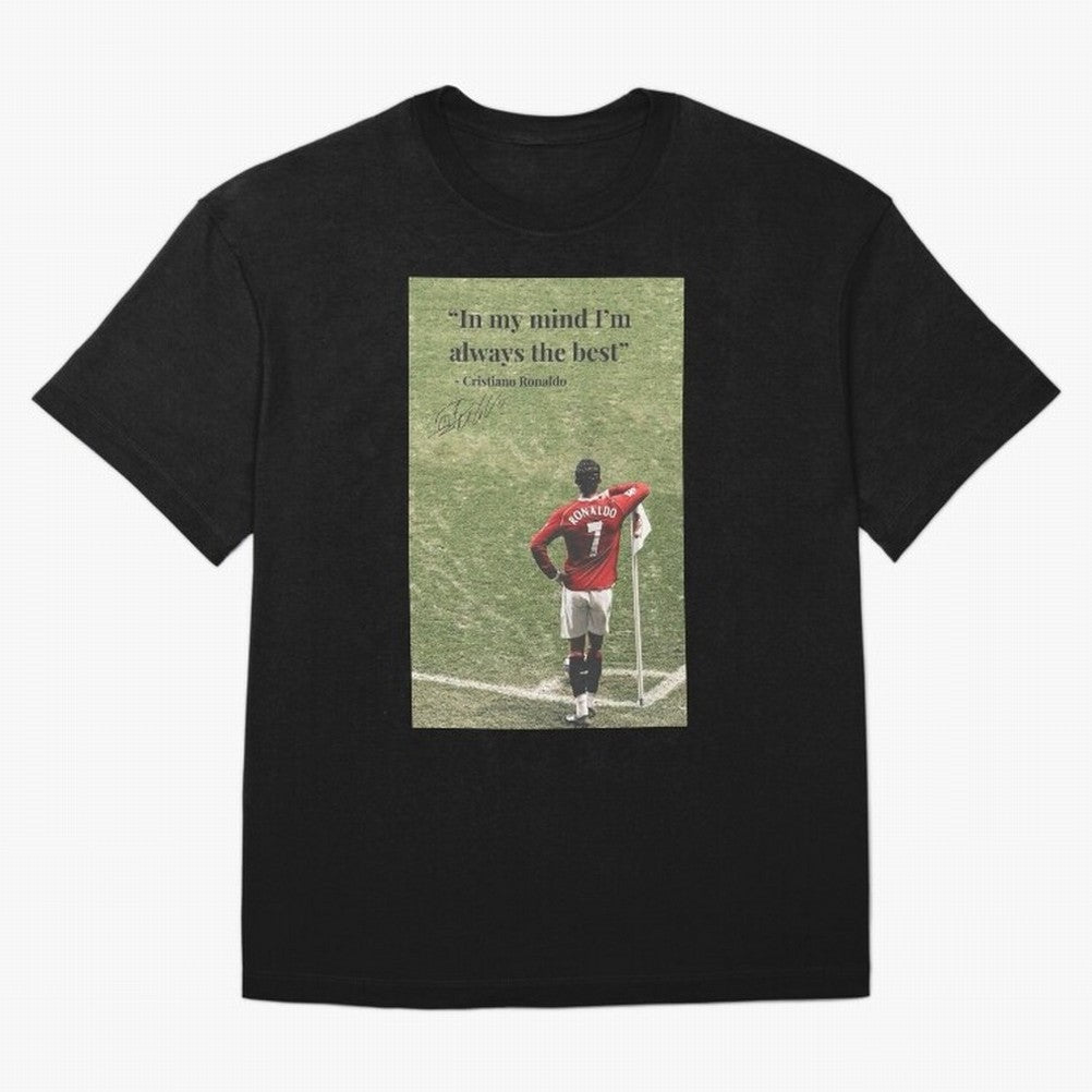 Cristiano Ronaldo Motivation Oversized T-Shirt Bring a Vintage Feel to Global Football Passion for FIFA World Cup 2026, Celebrating Messi, England and Germany, Goal Celebration Energy, Supporter Heritage, Football Icons and Worldwide Tournament