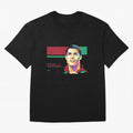 Cristiano Ronaldo ¨C Legendary Football Star & GOAT Artwork Oversized T-Shirt Live for the Drama of Match Day Hype around FIFA World Cup 2026, Messi, England and Germany, Football Festival Excitement, Trophy Ambitions, Country Rivalries and Star