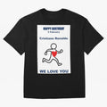 Tribute to Cristiano Ronaldo ¡ª 5 February Oversized T-Shirt Represent FIFA World Cup 2026 USA Canada Mexico for Fans of Mbappe and Brazil, Portugal and Argentina, Bringing Goal Celebration Energy, Supporter Heritage, Football Icons and Worldwide