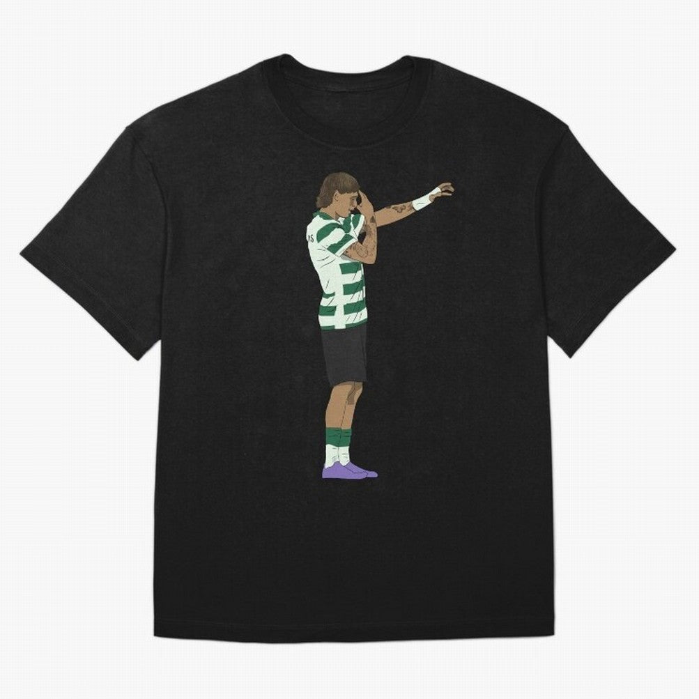 Ricardo Mangas Sporting Goal Celebration Minimalist Oversized T-Shirt Make Every Kick Count in FIFA World Cup 2026 with Cristiano Ronaldo, England and Germany Energy, Global Supporter Spirit, Legendary Goals, National Colors and Tournament
