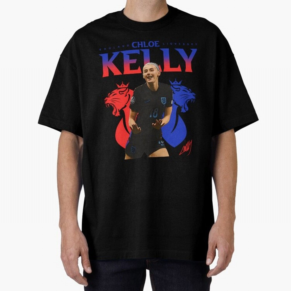 Chloe Kelly Oversized T-Shirt Support the Legends of FIFA World Cup 2026 USA Canada Mexico Inspired by Messi, Neymar and Mbappe, Argentina, France and Brazil Energy, Football History, Final Match Energy, Crowd Noise and Once in a Lifetime Moments;