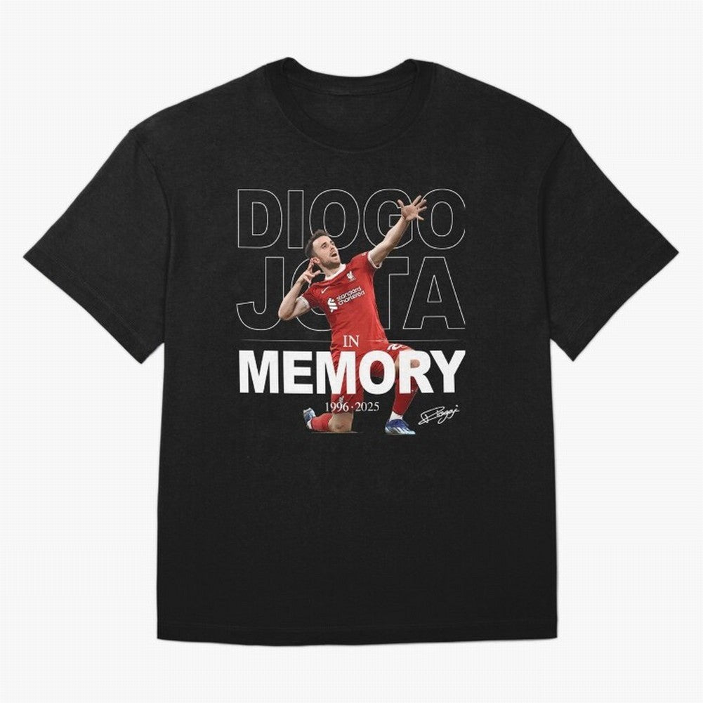 Diogo Jota In Memory Oversized T-Shirt Live for the Drama of Global Football Passion for FIFA World Cup 2026 USA Canada Mexico, Celebrating Mbappe and Neymar, Brazil, Goal Celebration Energy, Supporter Heritage, Football Icons and Worldwide