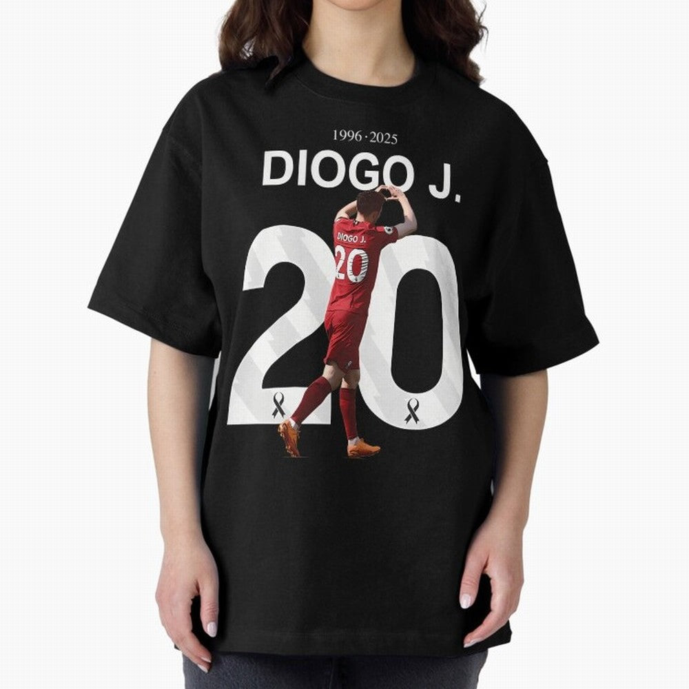 Diogo Jota Oversized T-Shirt Bring Supporter Culture to Match Day Hype around FIFA World Cup 2026, Neymar, Haaland and Cristiano Ronaldo, England and Germany, Football Festival Excitement, Trophy Ambitions, Country Rivalries and Star Player Buzz;