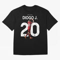 Diogo Jota Oversized T-Shirt Bring Supporter Culture to Match Day Hype around FIFA World Cup 2026, Neymar, Haaland and Cristiano Ronaldo, England and Germany, Football Festival Excitement, Trophy Ambitions, Country Rivalries and Star Player Buzz;