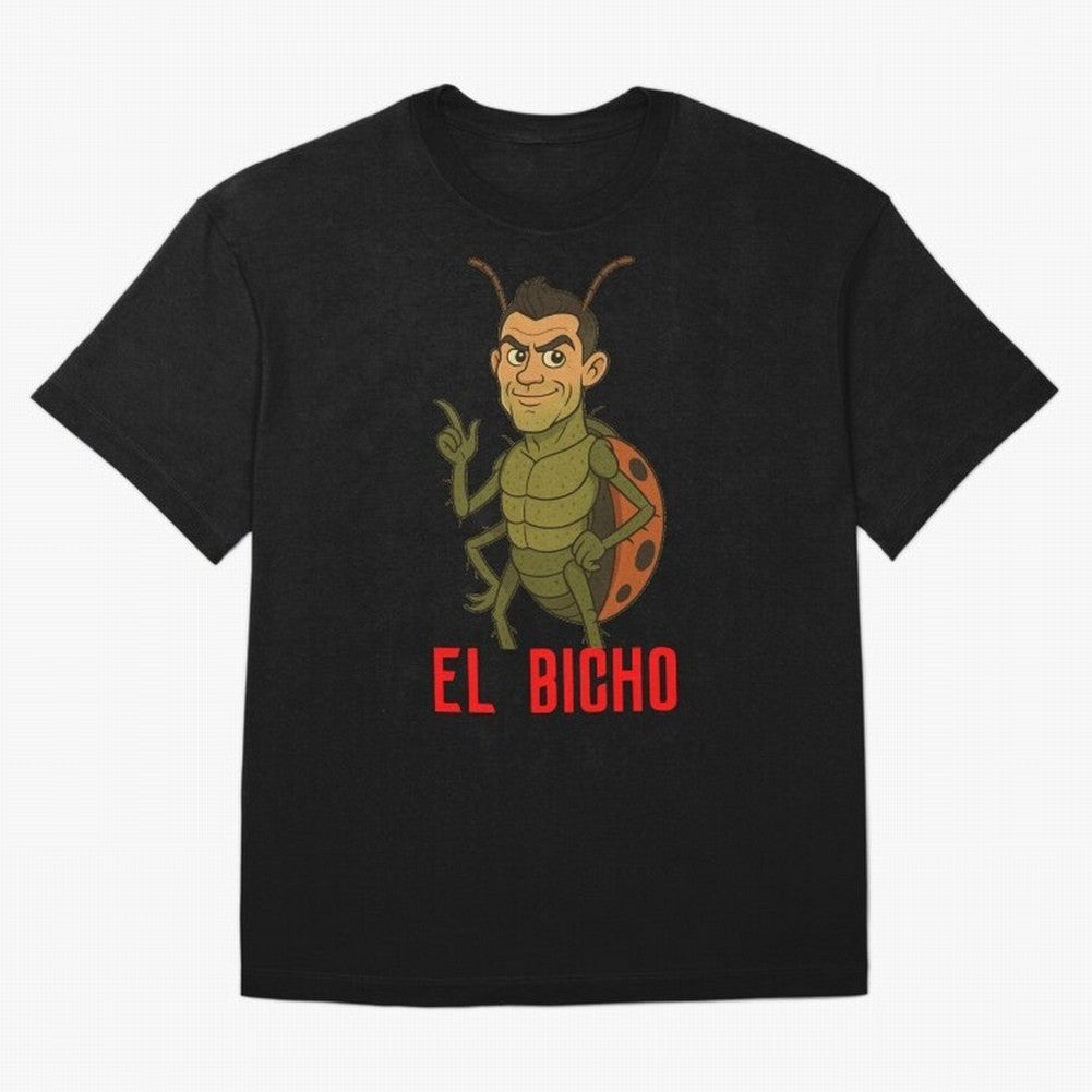 Ronaldo - El Bicho Oversized T-Shirt Wear the Spirit of FIFA World Cup 2026 USA Canada Mexico Capturing Messi and Cristiano Ronaldo, Spain and Netherlands Energy, Sports Nostalgia, International Competition, Famous Players and Unforgettable