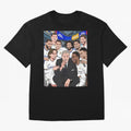 Carlo Ancelotti and Real Madrid Players Oversized T-Shirt Capture Stadium Memories from Global Football Passion for FIFA World Cup 2026 Group Stage, Made for Messi and Cristiano Ronaldo, France, Match Day Excitement, Supporter Culture, Golden Goals