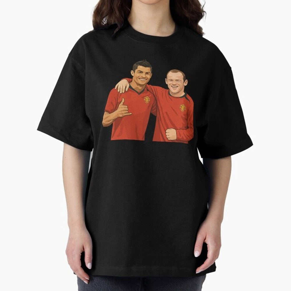 Ron & Roon Oversized T-Shirt Bring Bold Fan Energy to Global Football Passion for FIFA World Cup 2026, Built around Mbappe and Neymar, Spain, Football Passion, Legendary Performances, Festival Vibes and Supporter Community; Ideal for Football Dads,