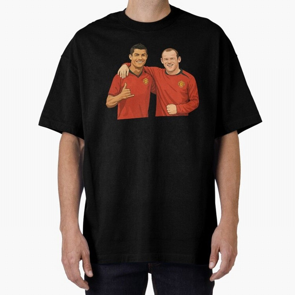 Ron & Roon Oversized T-Shirt Bring Bold Fan Energy to Global Football Passion for FIFA World Cup 2026, Built around Mbappe and Neymar, Spain, Football Passion, Legendary Performances, Festival Vibes and Supporter Community; Ideal for Football Dads,