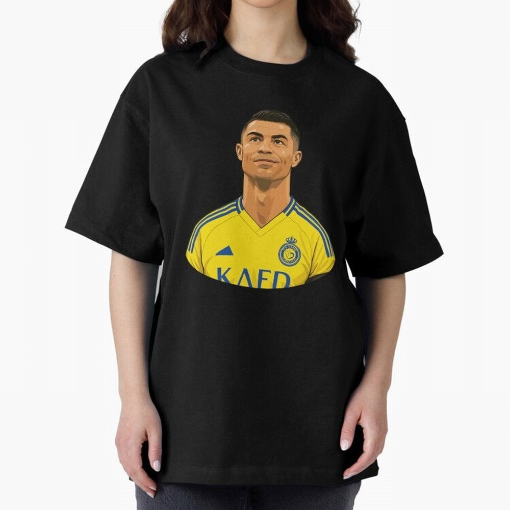 CR7 Oversized T-Shirt Wear the Spirit of Match Day Hype around FIFA World Cup 2026 Group Stage, Messi and Cristiano Ronaldo, England, France and Netherlands, Game Day Rituals, Football Legends, Country Pride and the Road to the Final; Made for