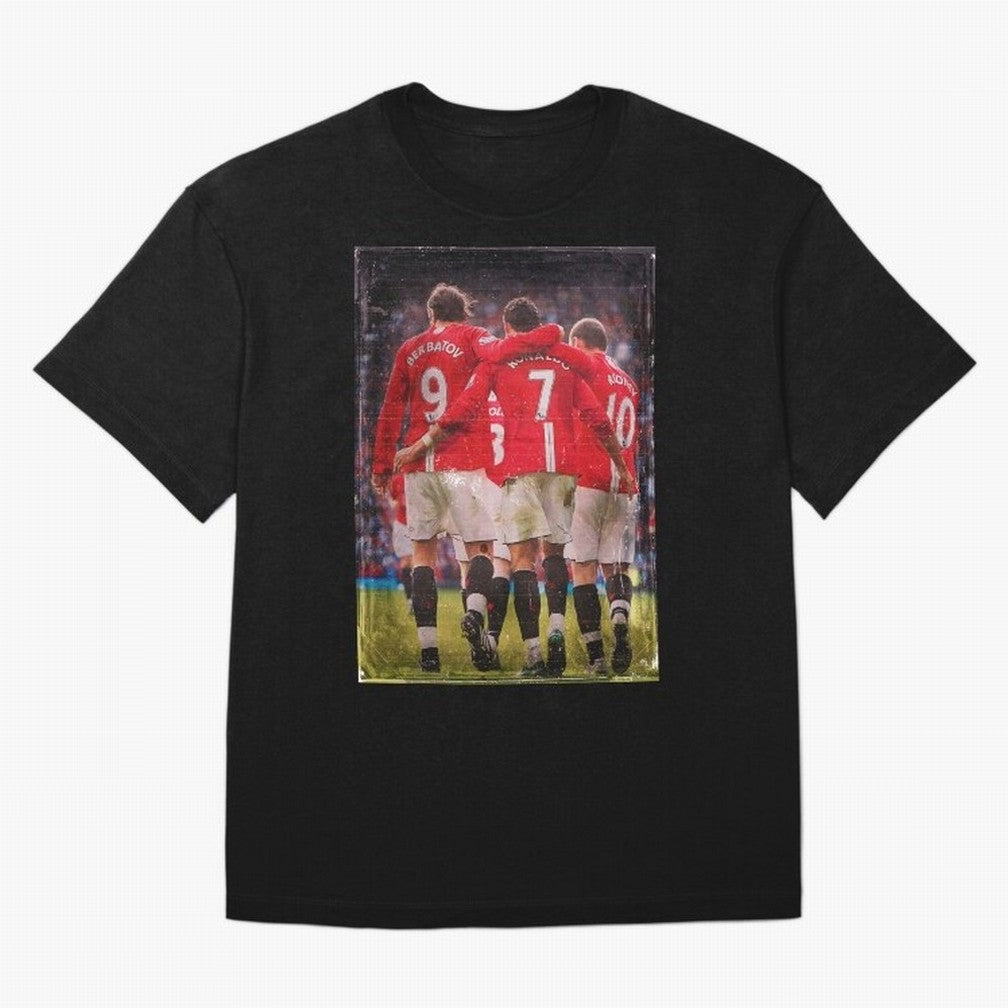 Ronaldo Berbatov Rooney Oversized T-Shirt Celebrate Soccer Greatness during FIFA World Cup 2026 for Fans of Messi, Neymar and Mbappe and Portugal, Spain and Germany, Bringing Supporter Pride, Iconic Celebrations, Legendary Names and Global Match